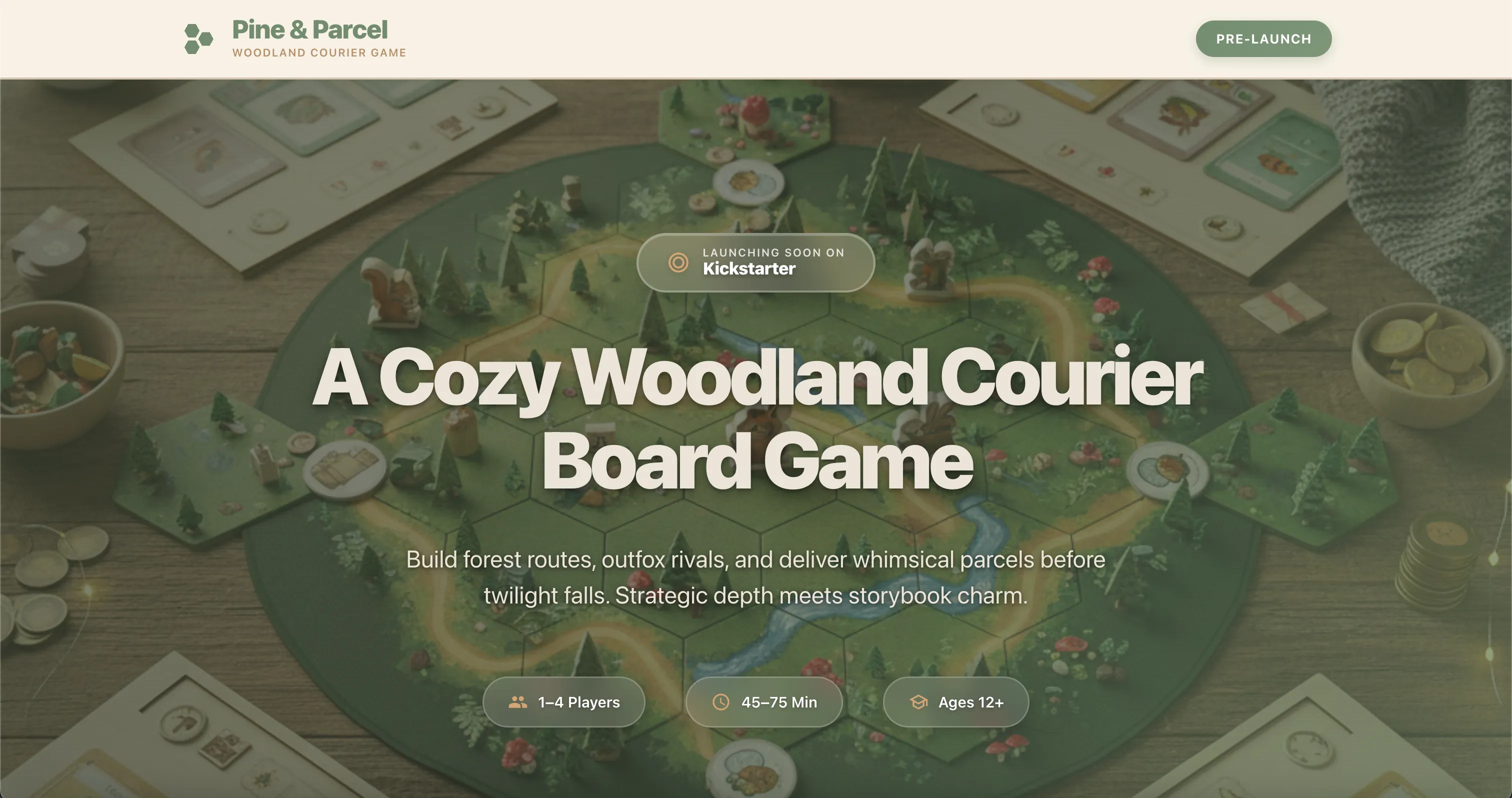 Pine & Parcel - Board Game