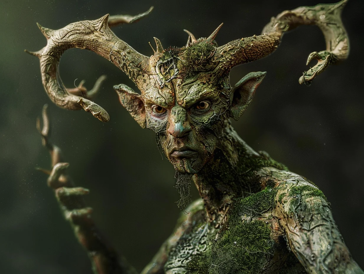 Ancient Faun Creature — Front Facing