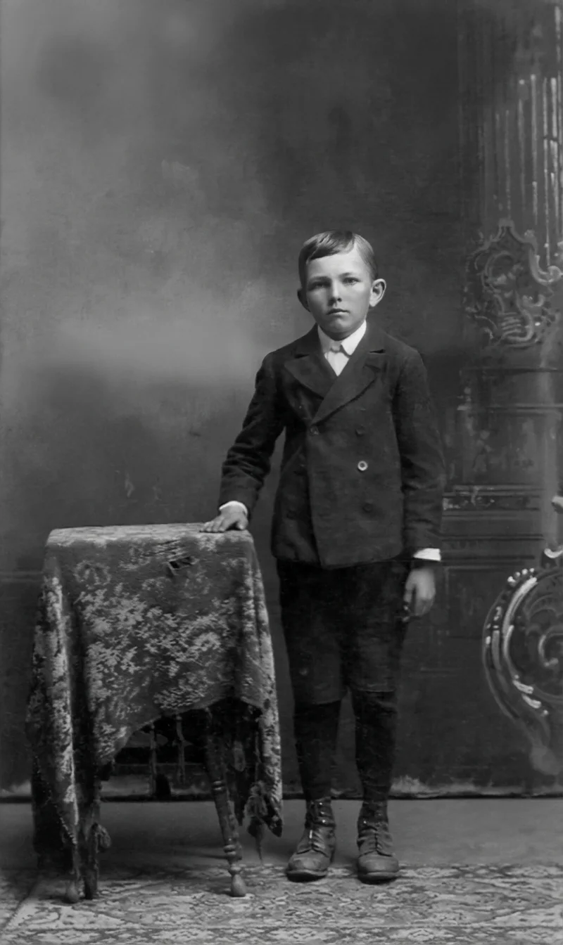 After restoration family photo